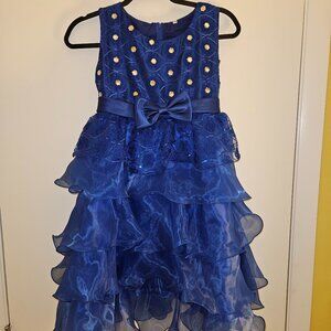Girls Blue formal dress